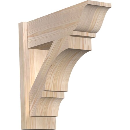 Ekena Millwork Balboa Smooth Traditional Outlooker, Douglas Fir, 7 1/2"W x 22"D x 22"H OUT08X22X22BOA01SDF